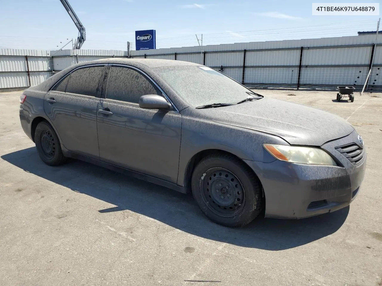 2007 Toyota Camry Ce VIN: 4T1BE46K97U648879 Lot: 66200684