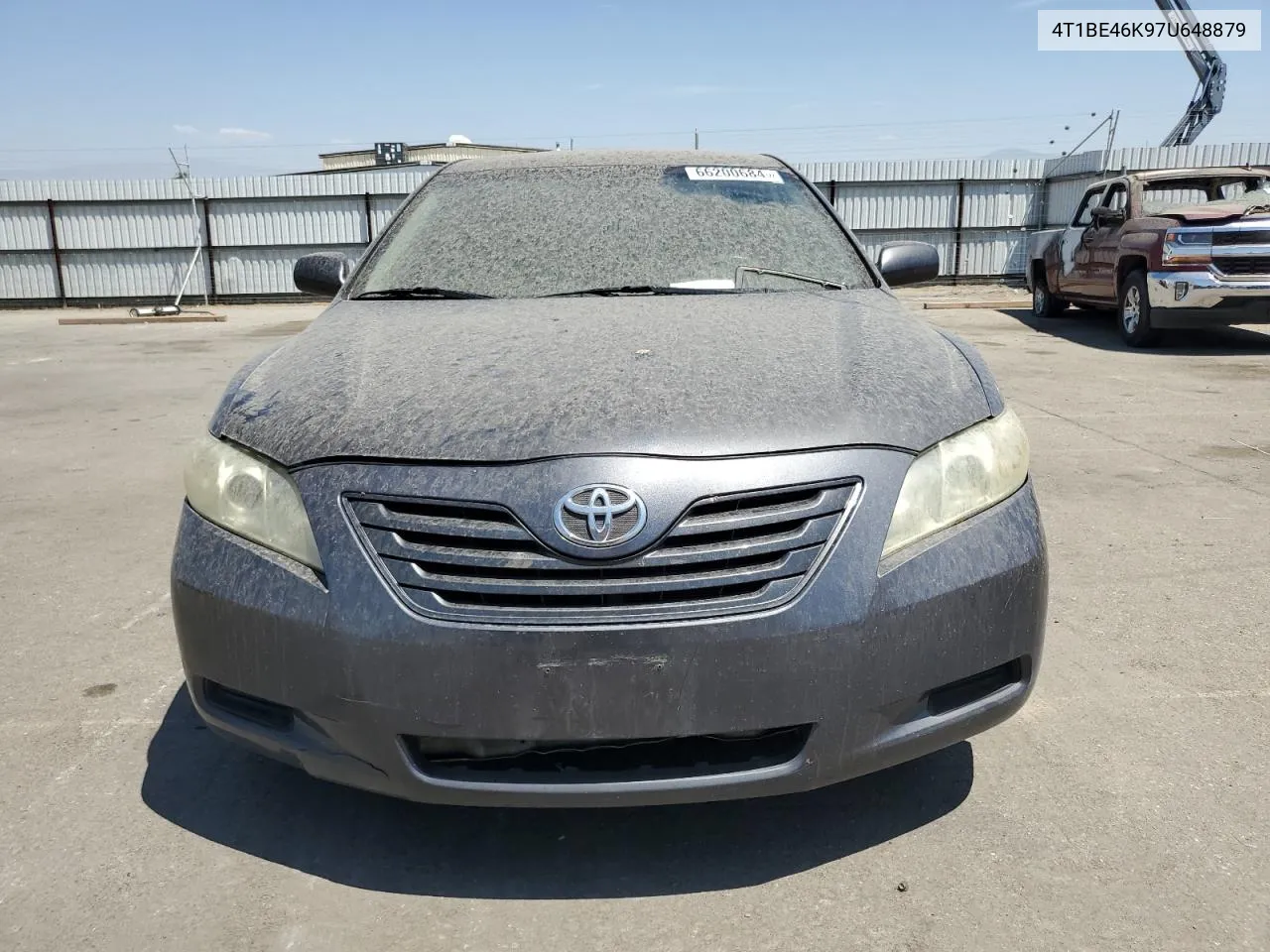 2007 Toyota Camry Ce VIN: 4T1BE46K97U648879 Lot: 66200684