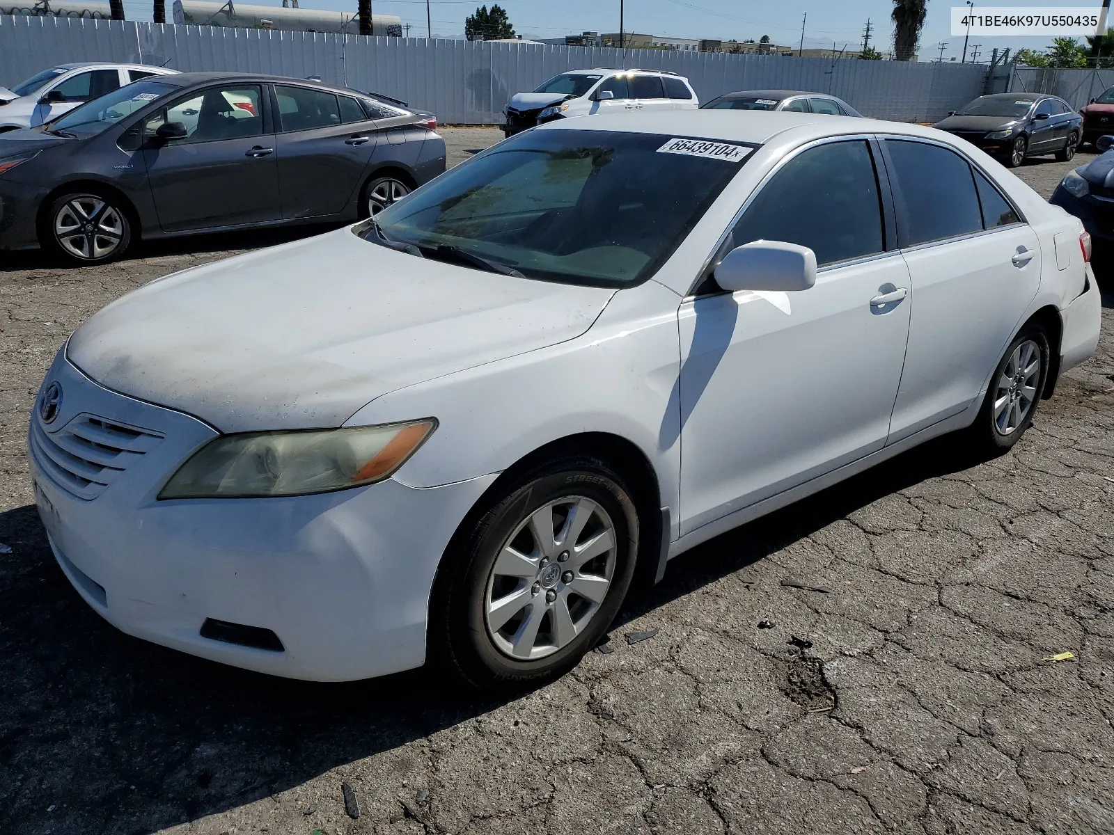 4T1BE46K97U550435 2007 Toyota Camry Ce