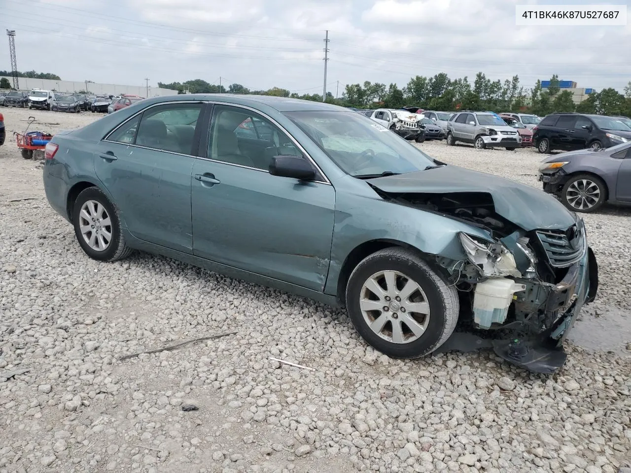 4T1BK46K87U527687 2007 Toyota Camry Le