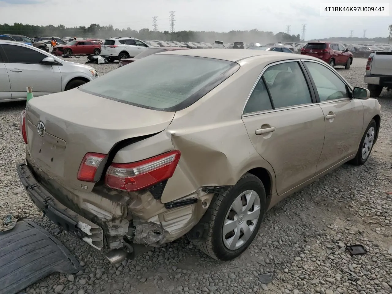 2007 Toyota Camry Le VIN: 4T1BK46K97U009443 Lot: 66873474