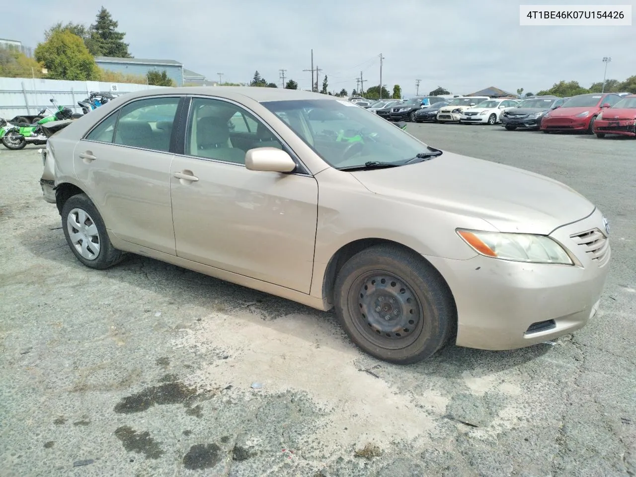 4T1BE46K07U154426 2007 Toyota Camry Ce