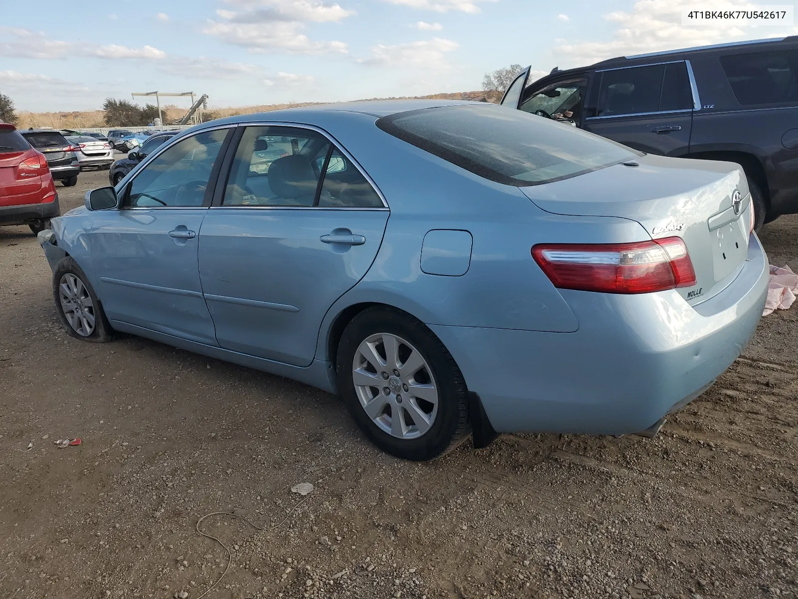 4T1BK46K77U542617 2007 Toyota Camry Le