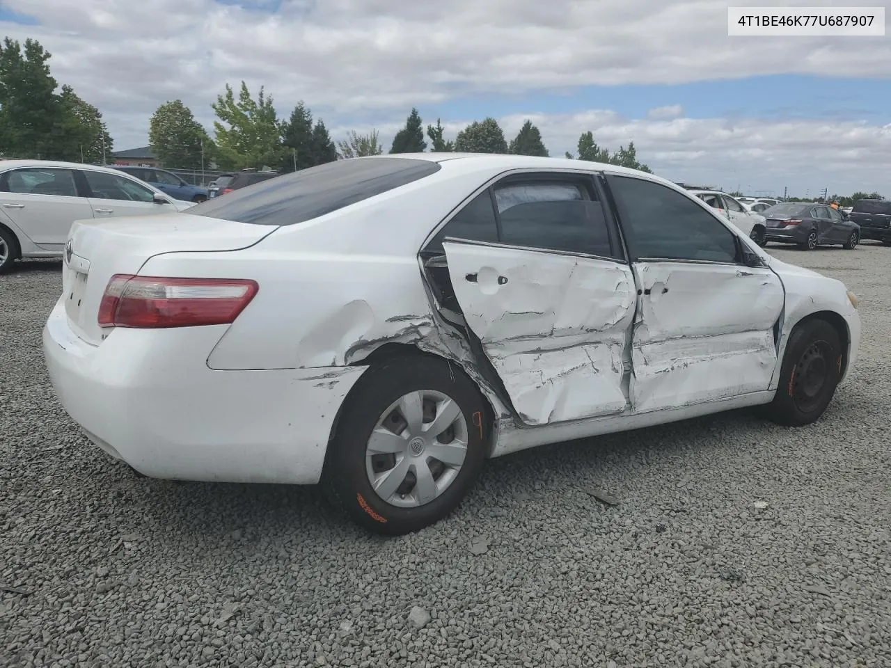 2007 Toyota Camry Ce VIN: 4T1BE46K77U687907 Lot: 66995744