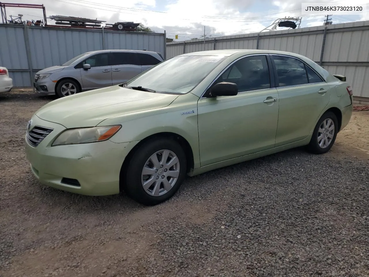 2007 Toyota Camry Hybrid VIN: JTNBB46K373023120 Lot: 67003414