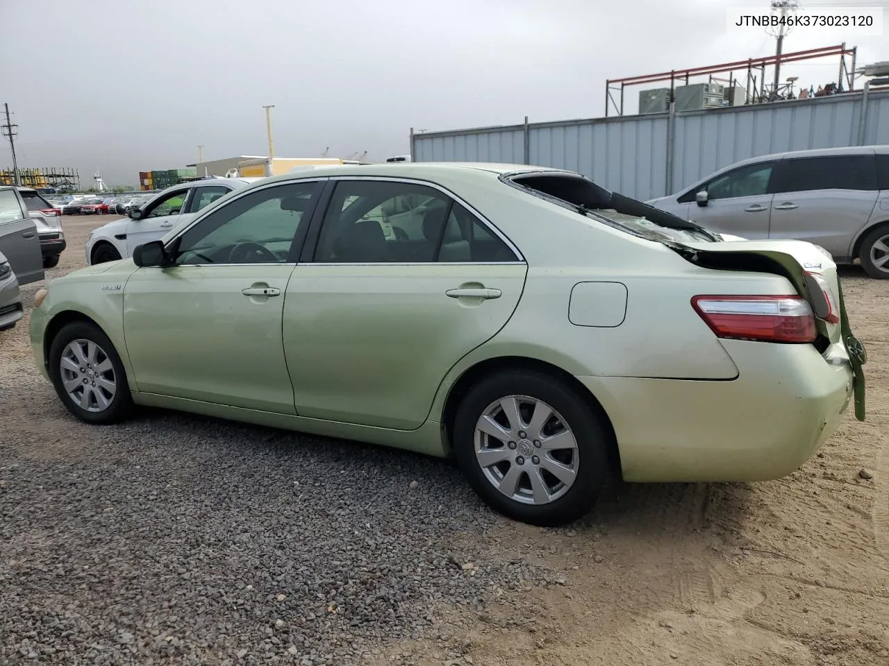 2007 Toyota Camry Hybrid VIN: JTNBB46K373023120 Lot: 67003414