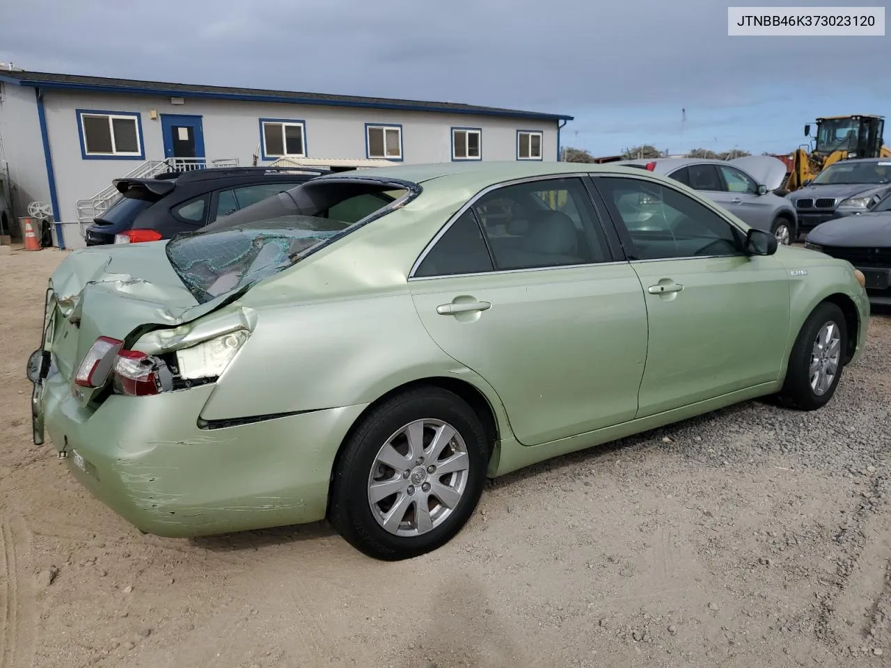 2007 Toyota Camry Hybrid VIN: JTNBB46K373023120 Lot: 67003414