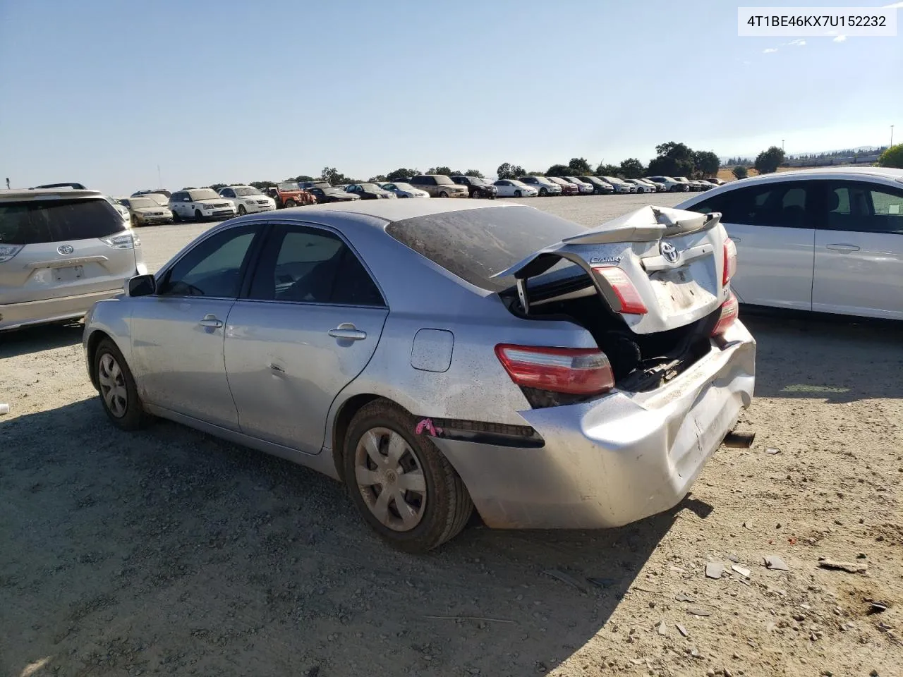 4T1BE46KX7U152232 2007 Toyota Camry Ce