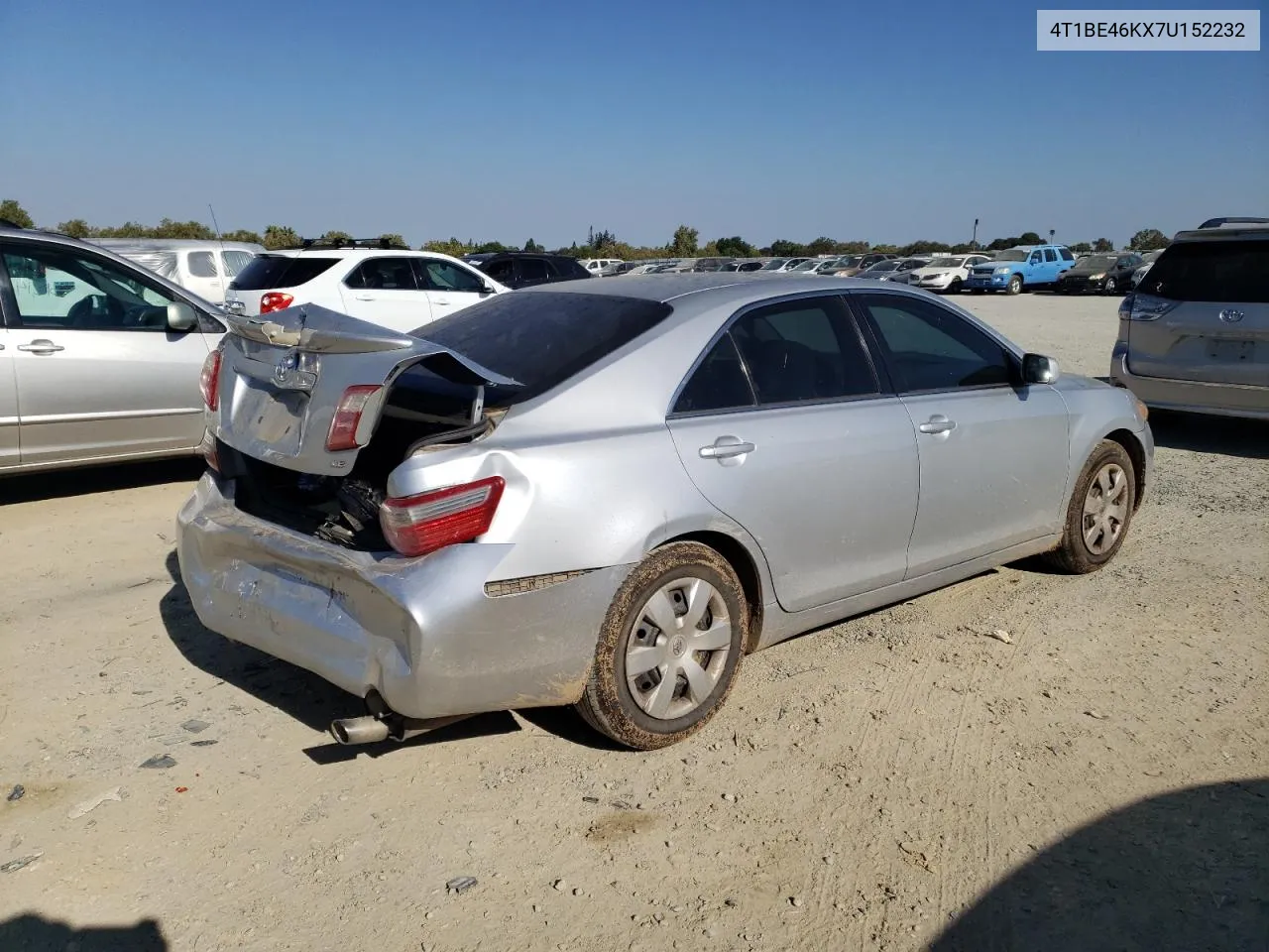 2007 Toyota Camry Ce VIN: 4T1BE46KX7U152232 Lot: 67039064