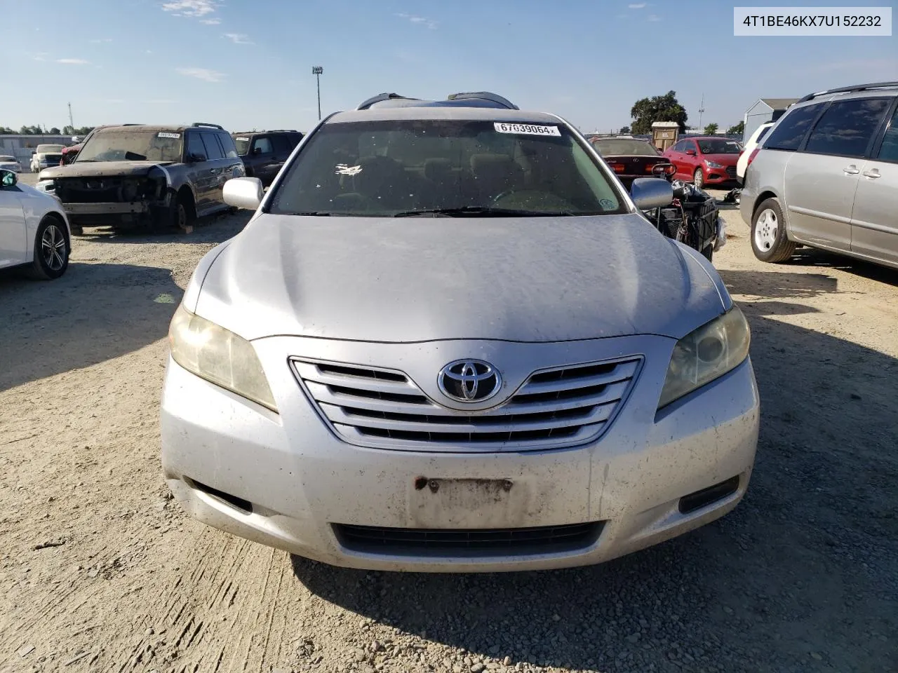 2007 Toyota Camry Ce VIN: 4T1BE46KX7U152232 Lot: 67039064