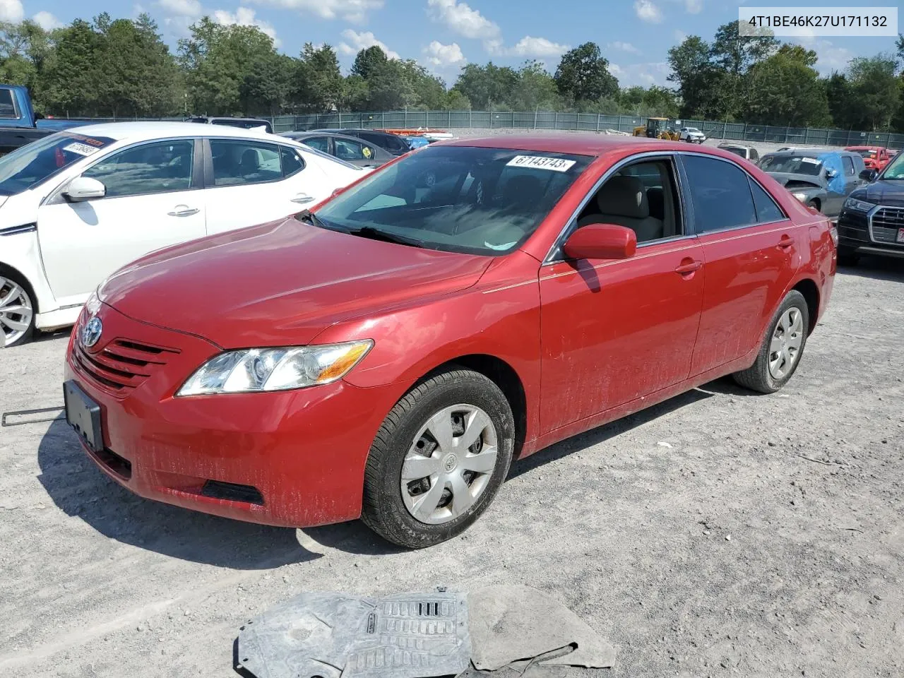 4T1BE46K27U171132 2007 Toyota Camry Ce