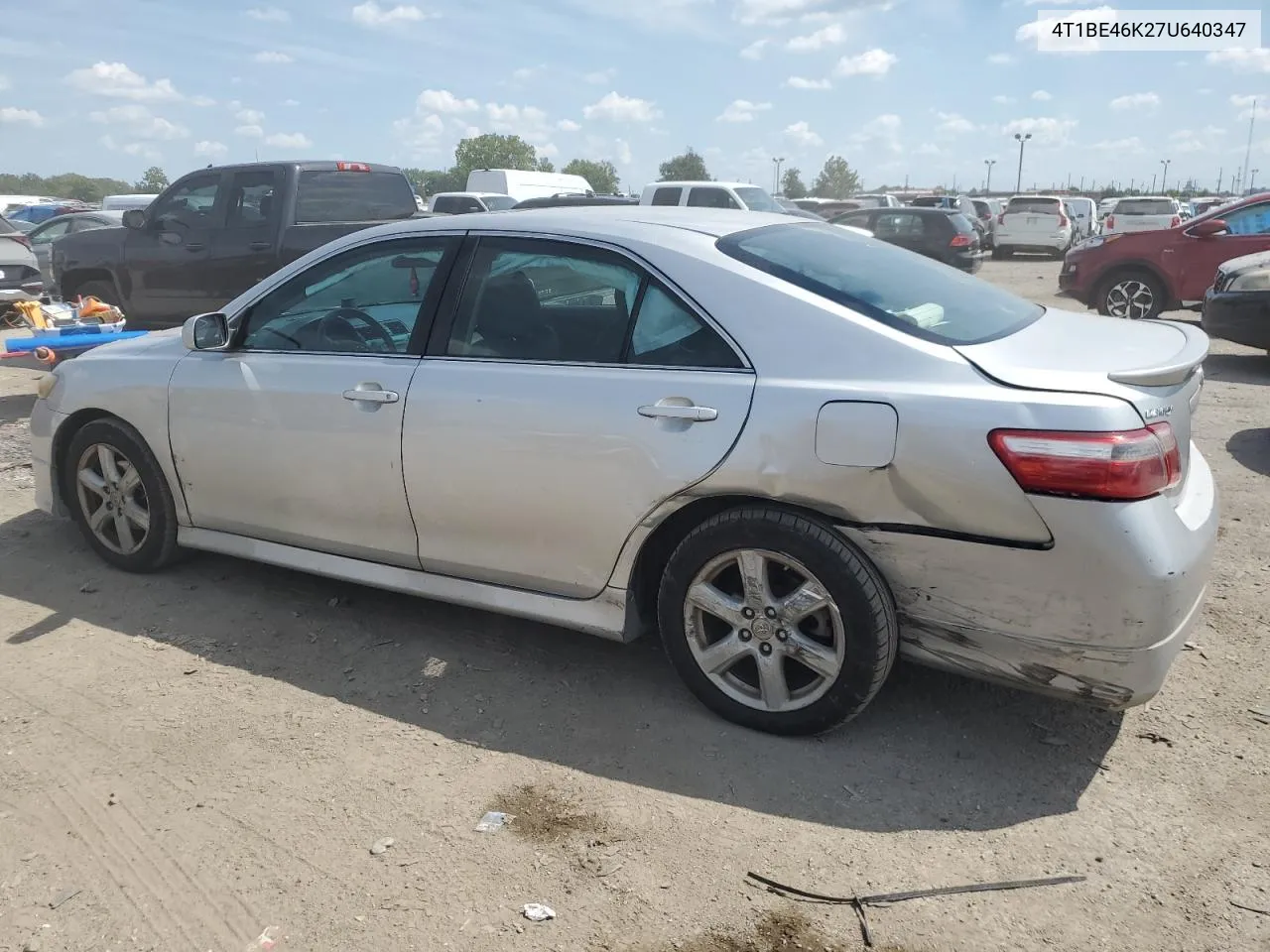 4T1BE46K27U640347 2007 Toyota Camry Ce