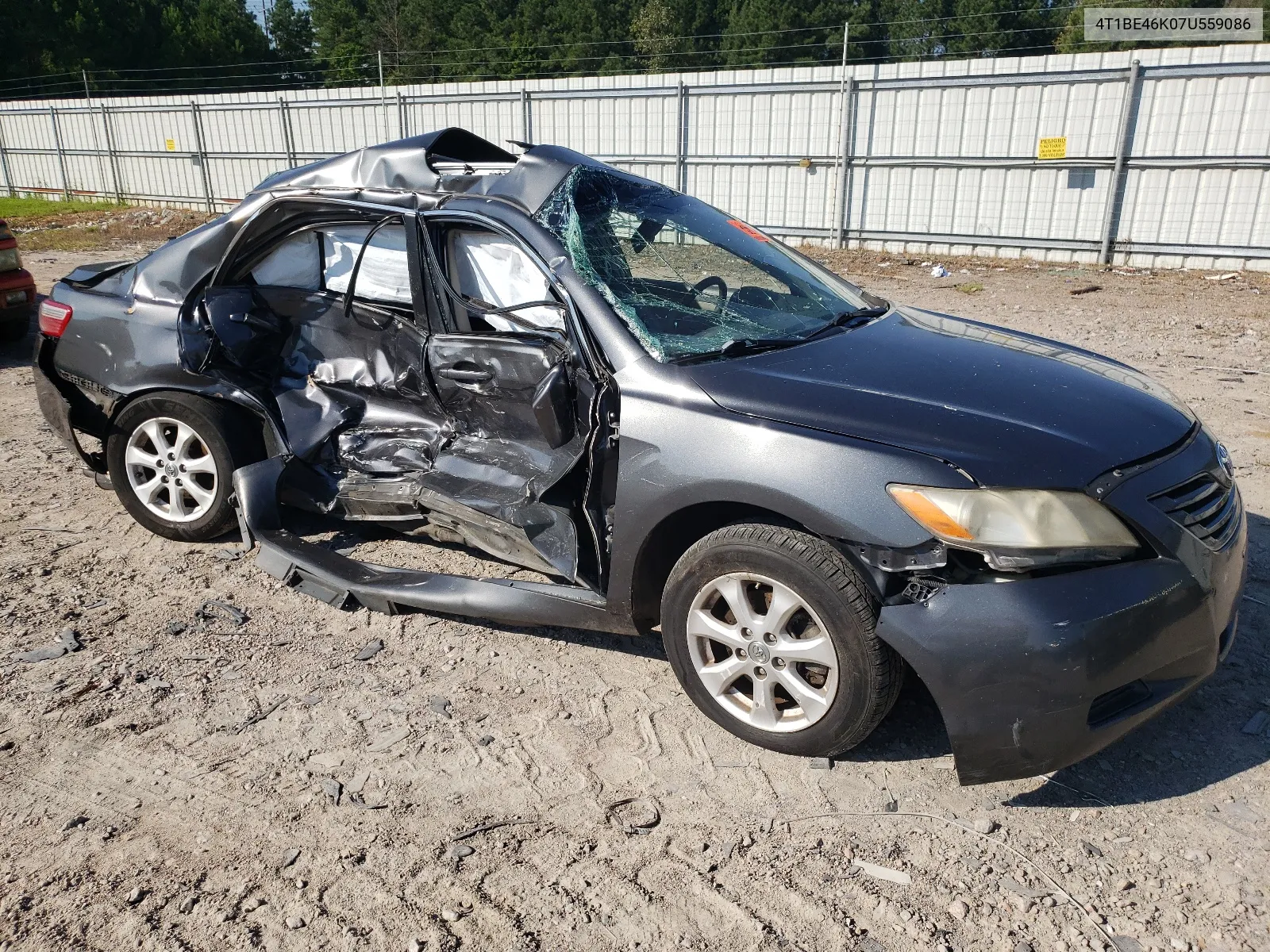 4T1BE46K07U559086 2007 Toyota Camry Ce