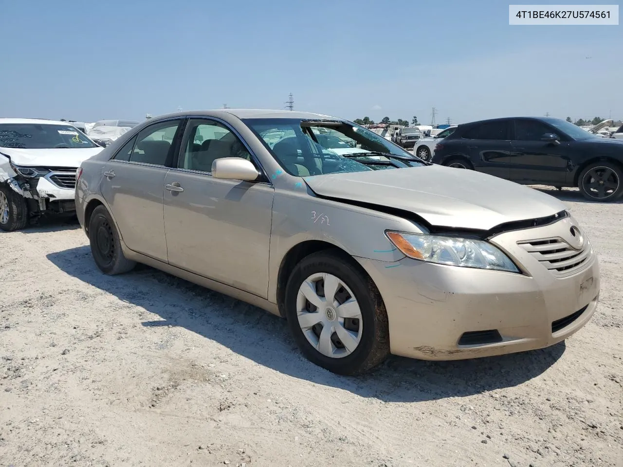 2007 Toyota Camry Ce VIN: 4T1BE46K27U574561 Lot: 67417594