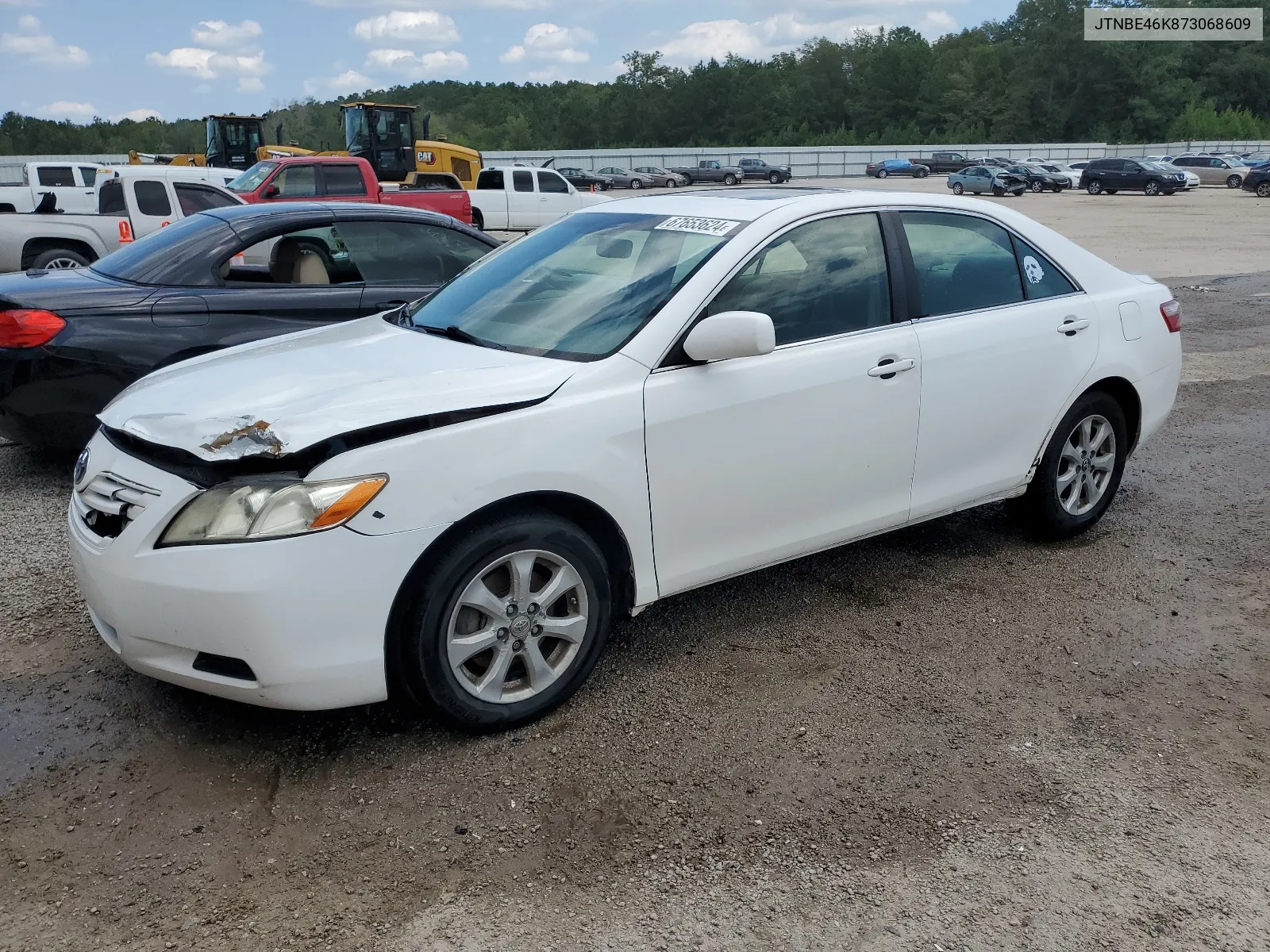 2007 Toyota Camry Ce VIN: JTNBE46K873068609 Lot: 67653624