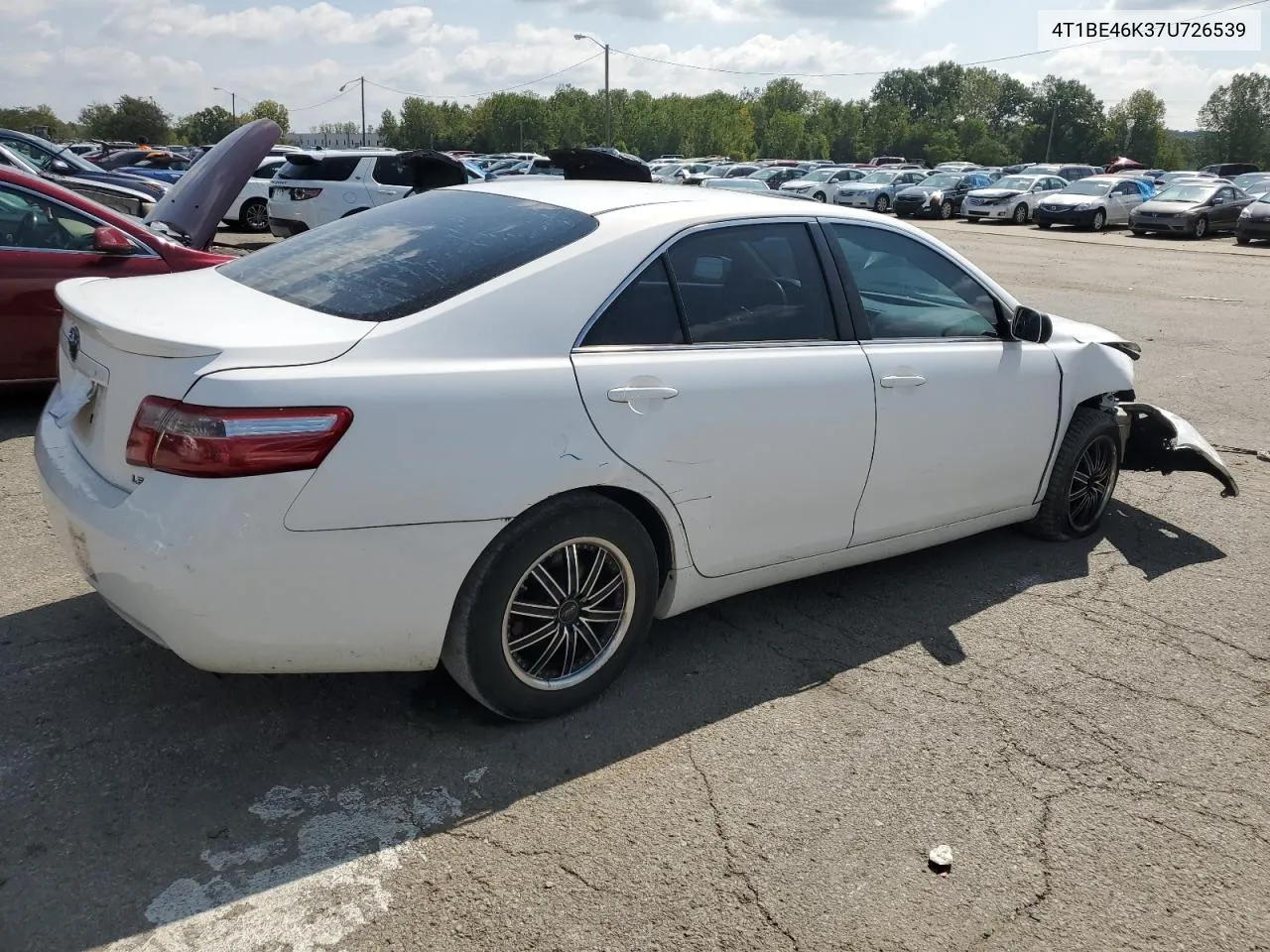 4T1BE46K37U726539 2007 Toyota Camry Ce