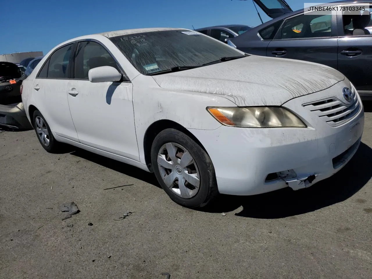 2007 Toyota Camry Ce VIN: JTNBE46K173103345 Lot: 67912794