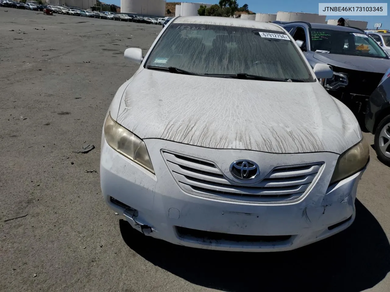 JTNBE46K173103345 2007 Toyota Camry Ce