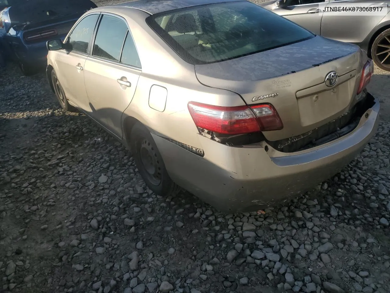 2007 Toyota Camry Ce VIN: JTNBE46K873068917 Lot: 67930274