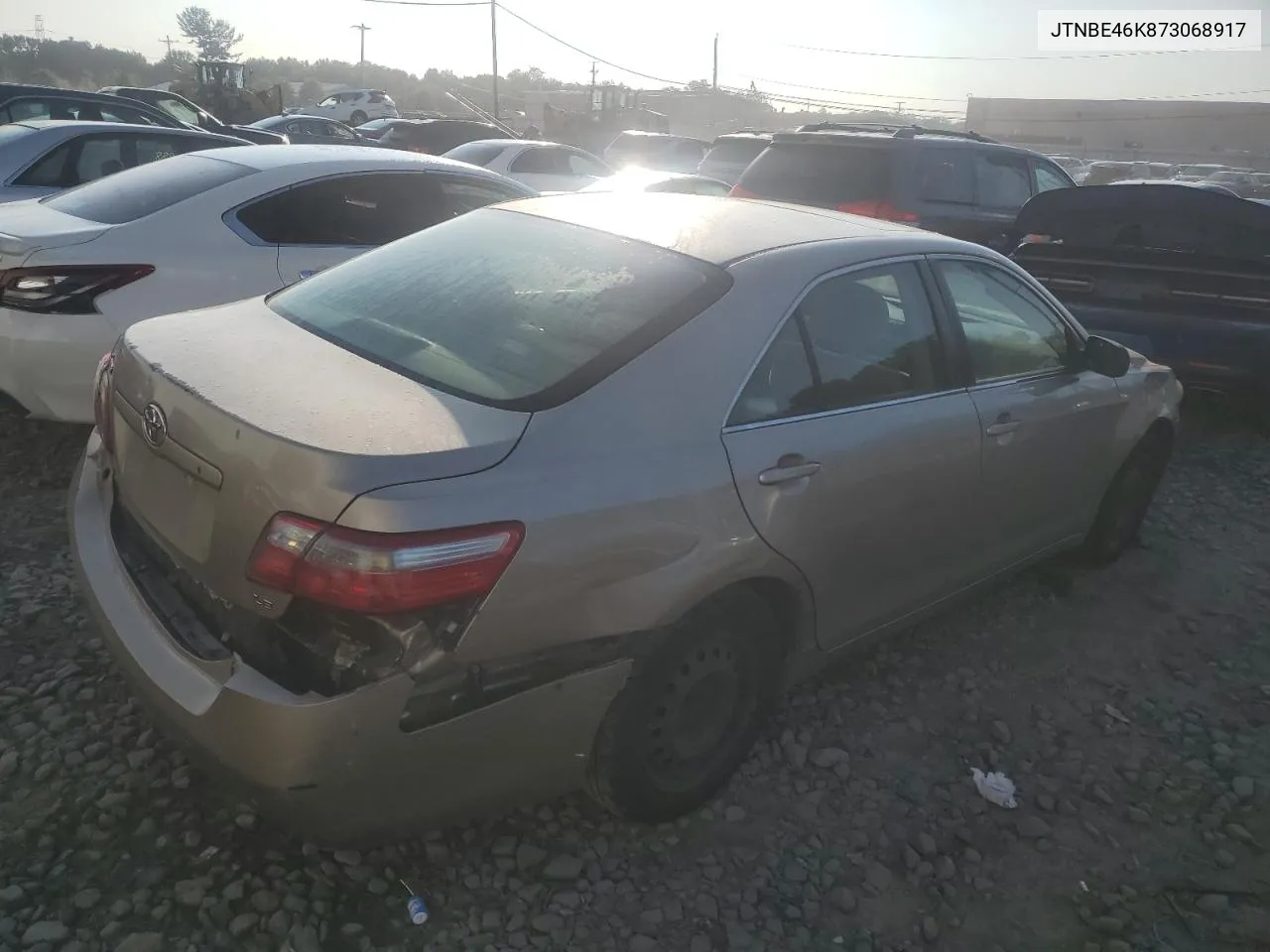 2007 Toyota Camry Ce VIN: JTNBE46K873068917 Lot: 67930274