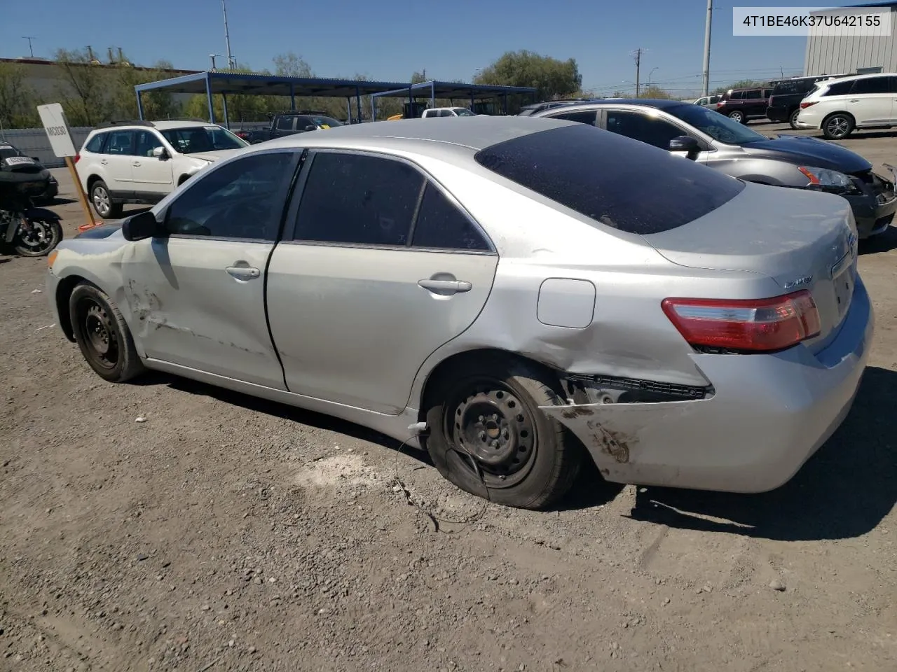 2007 Toyota Camry Ce VIN: 4T1BE46K37U642155 Lot: 67936844