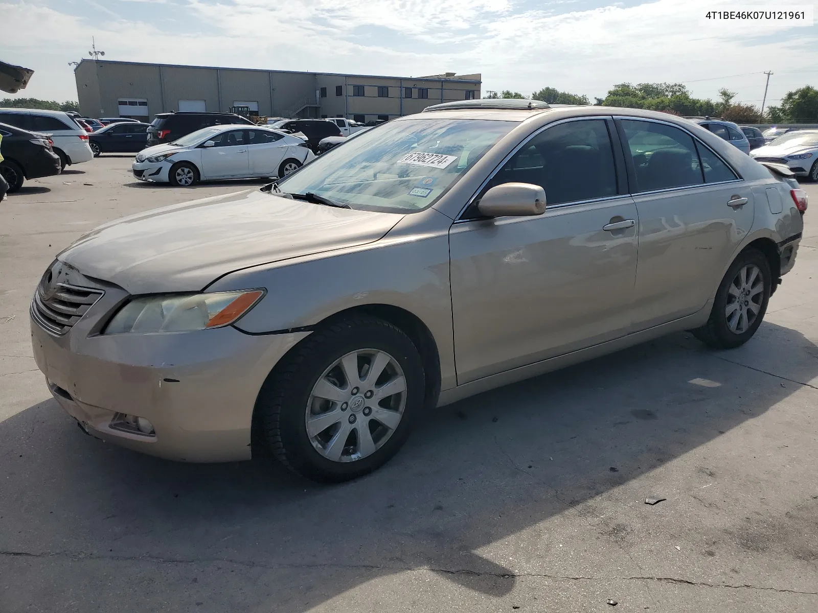 2007 Toyota Camry Ce VIN: 4T1BE46K07U121961 Lot: 67962724