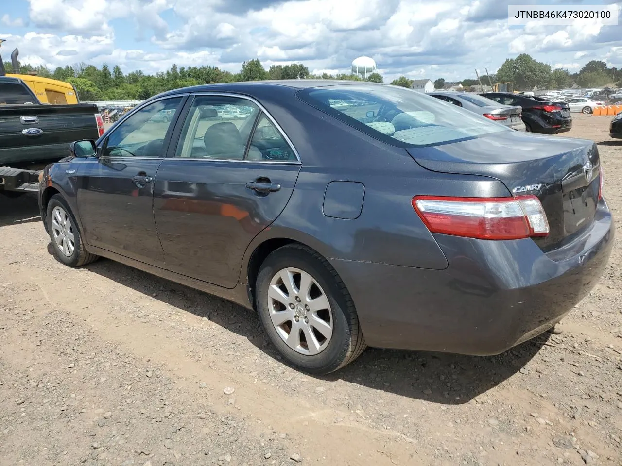 2007 Toyota Camry Hybrid VIN: JTNBB46K473020100 Lot: 68094304