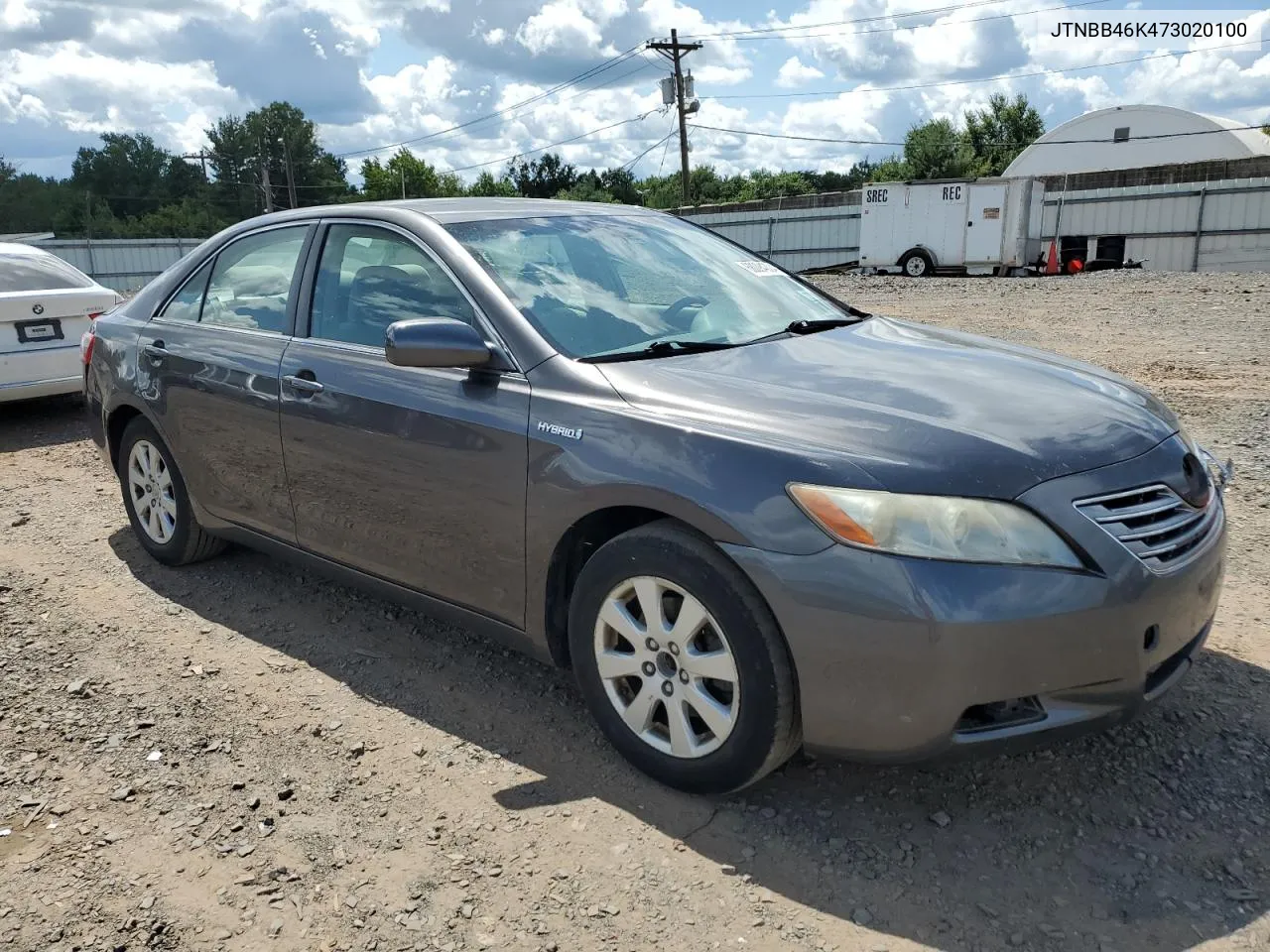 2007 Toyota Camry Hybrid VIN: JTNBB46K473020100 Lot: 68094304