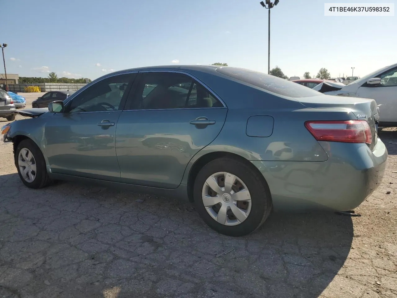 2007 Toyota Camry Ce VIN: 4T1BE46K37U598352 Lot: 68100374