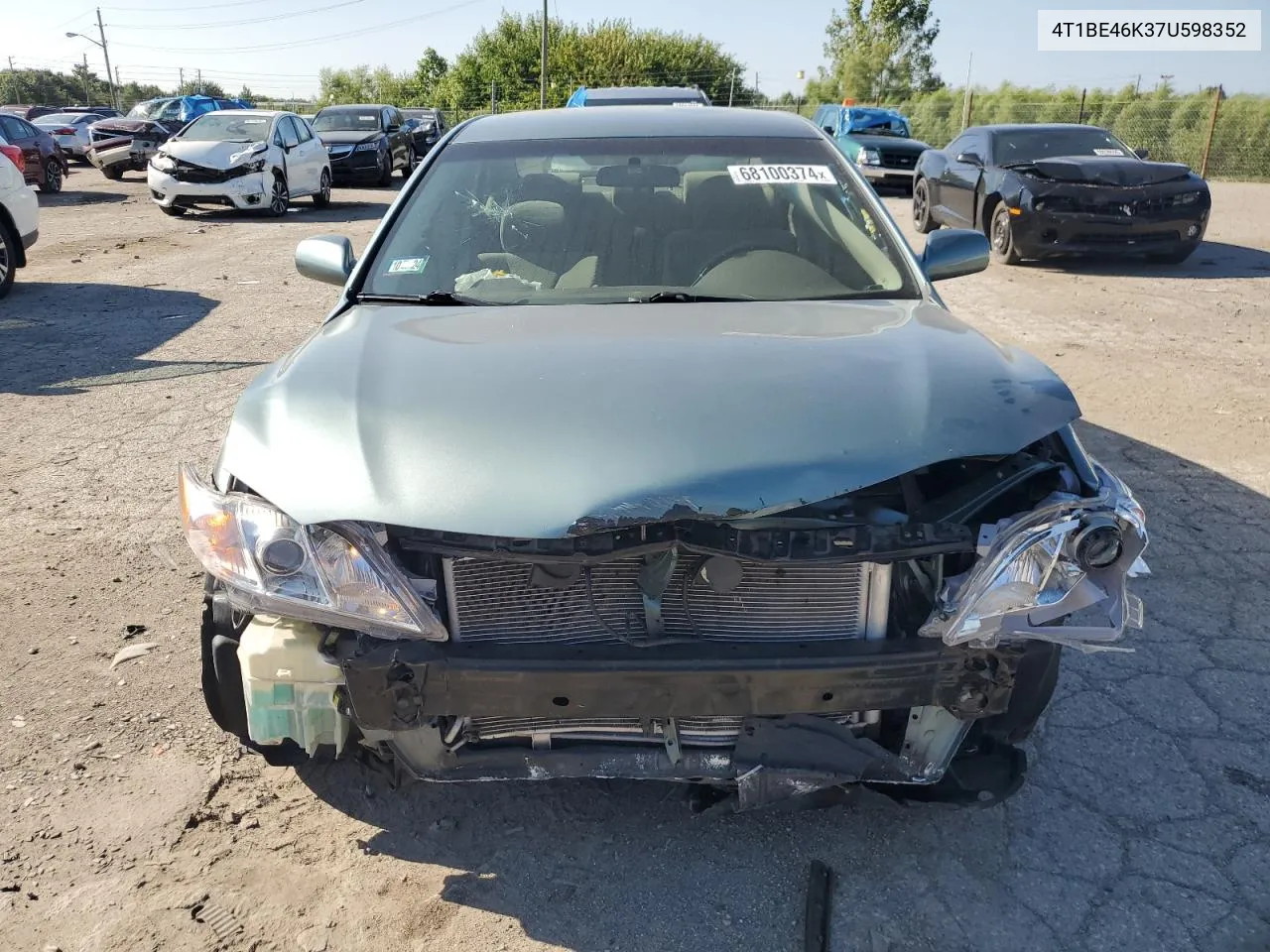 2007 Toyota Camry Ce VIN: 4T1BE46K37U598352 Lot: 68100374