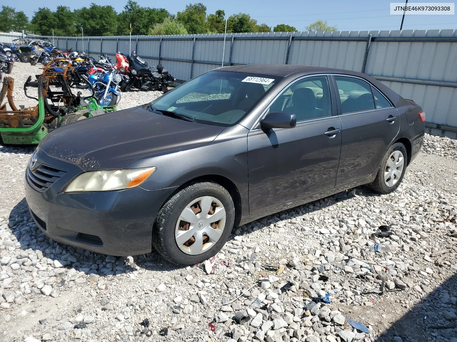 JTNBE46K973093308 2007 Toyota Camry Ce