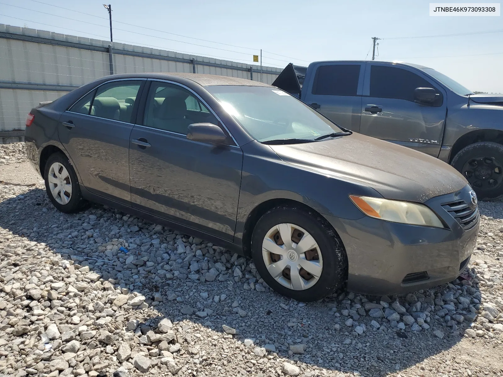 JTNBE46K973093308 2007 Toyota Camry Ce