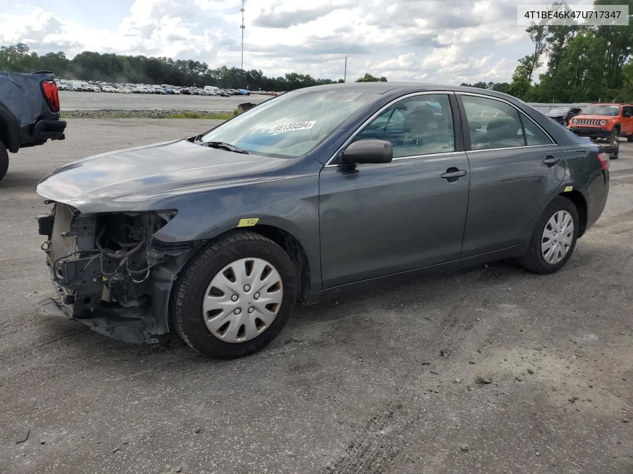 4T1BE46K47U717347 2007 Toyota Camry Ce