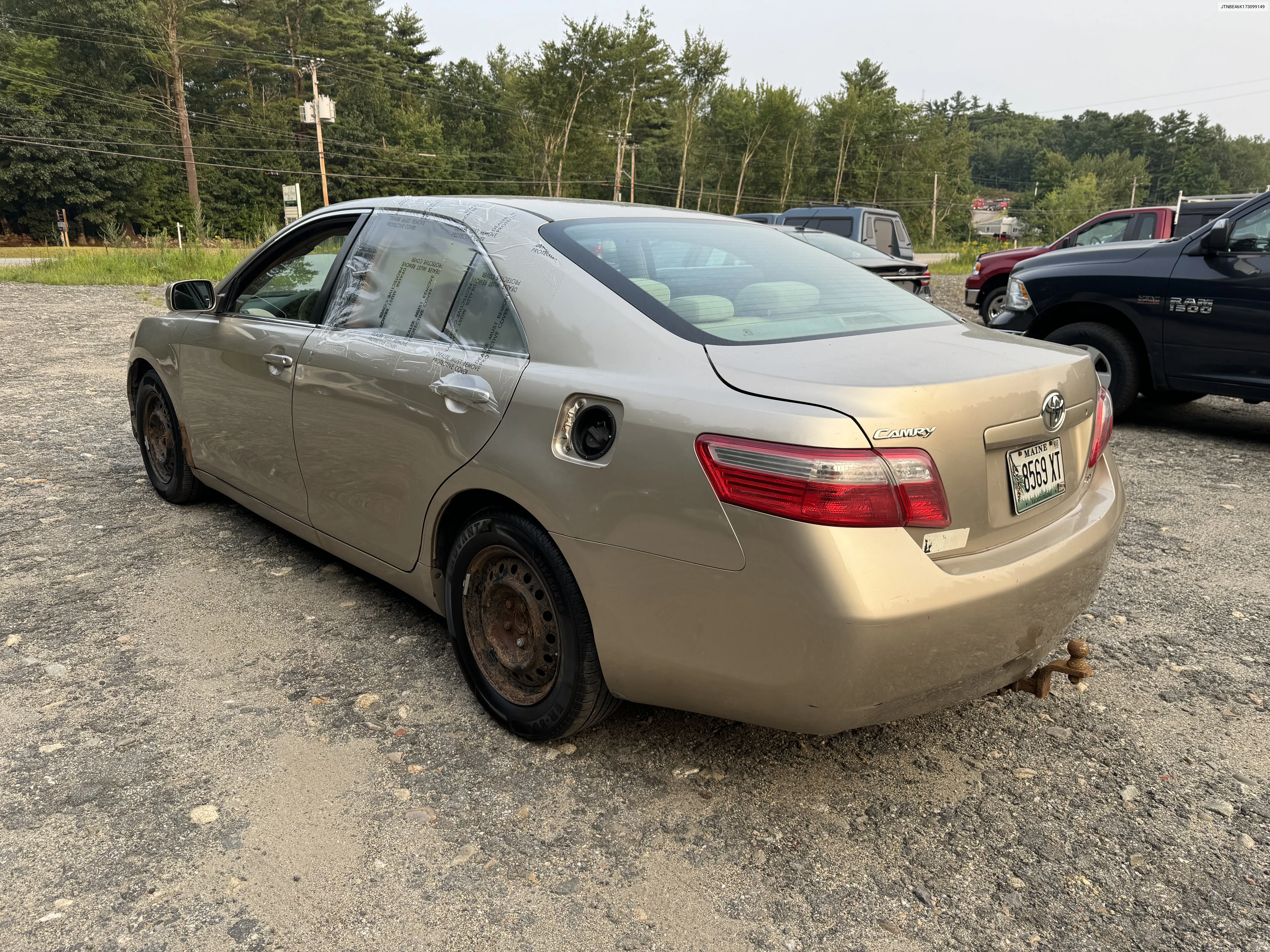 2007 Toyota Camry Ce VIN: JTNBE46K173099149 Lot: 68161484