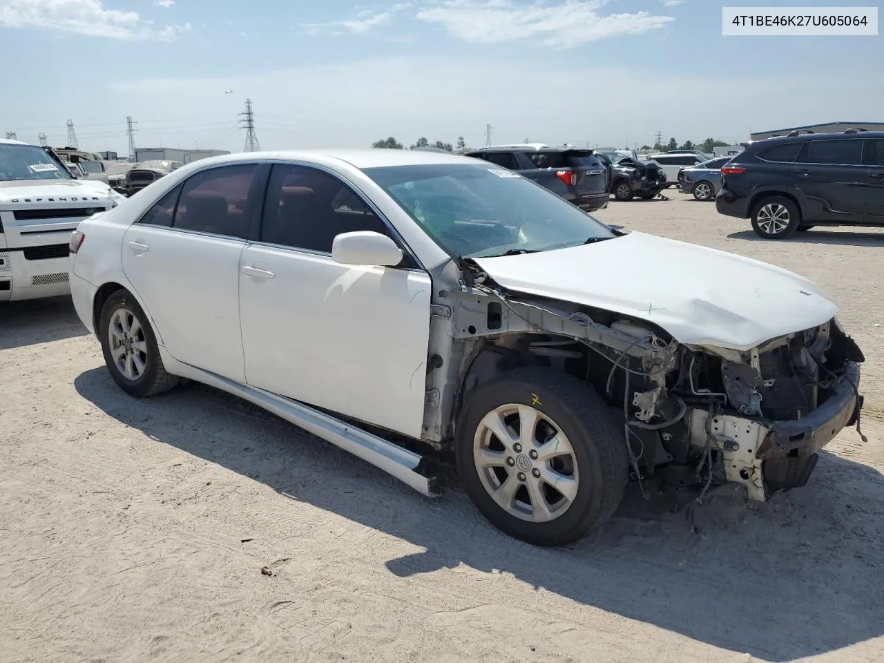 4T1BE46K27U605064 2007 Toyota Camry Ce