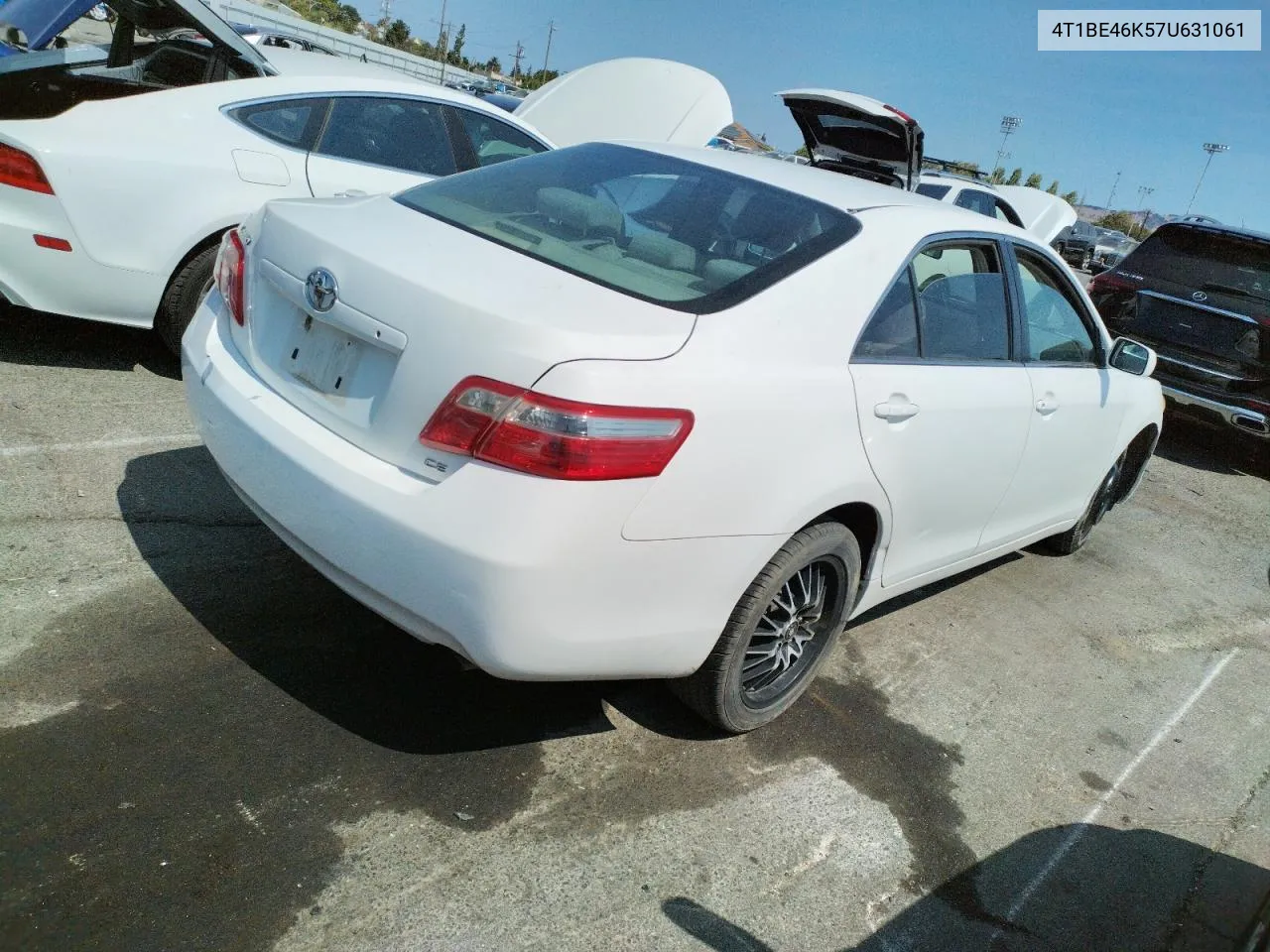 4T1BE46K57U631061 2007 Toyota Camry Ce