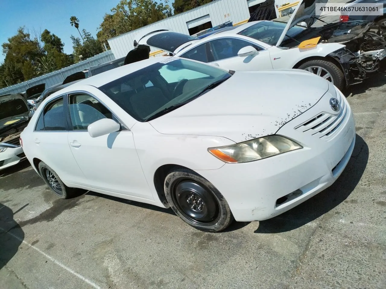 4T1BE46K57U631061 2007 Toyota Camry Ce