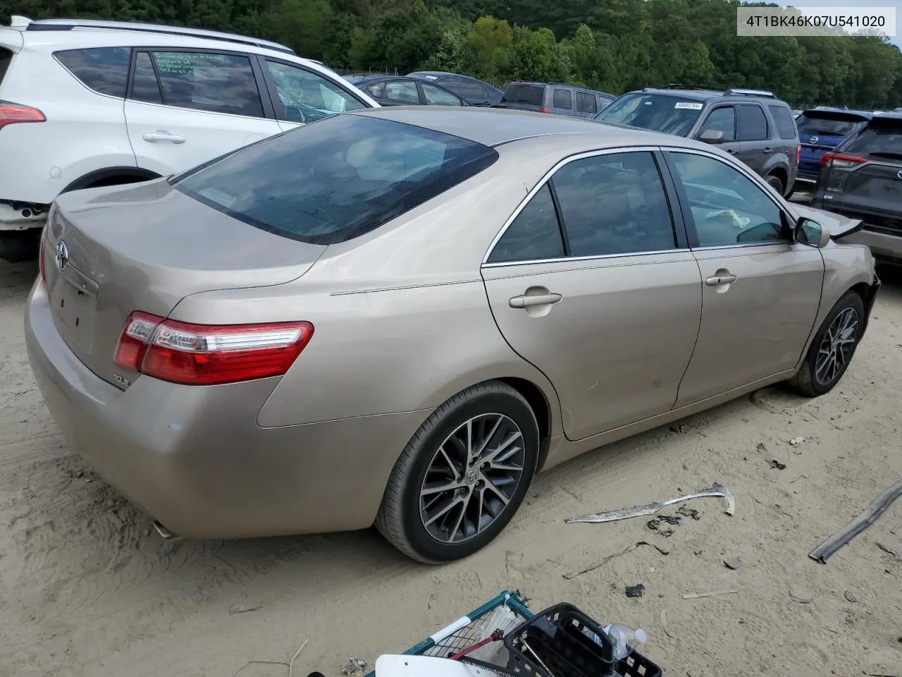 4T1BK46K07U541020 2007 Toyota Camry Le