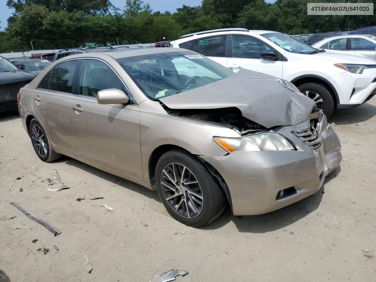 4T1BK46K07U541020 2007 Toyota Camry Le