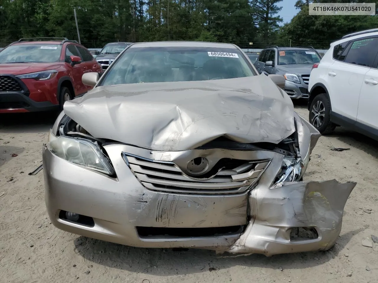 4T1BK46K07U541020 2007 Toyota Camry Le