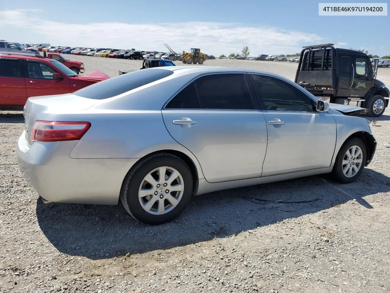 2007 Toyota Camry Ce VIN: 4T1BE46K97U194200 Lot: 68515474