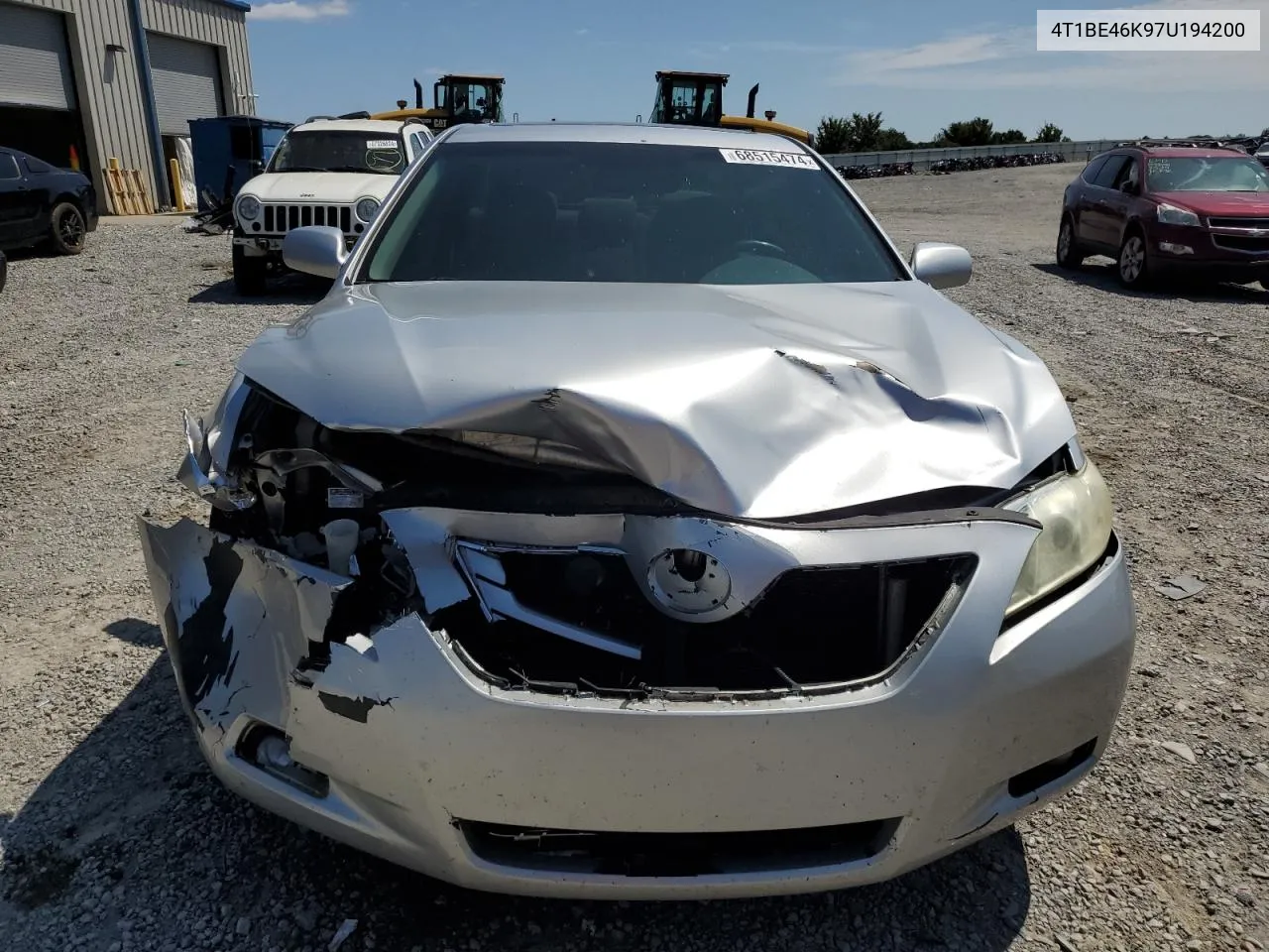 2007 Toyota Camry Ce VIN: 4T1BE46K97U194200 Lot: 68515474