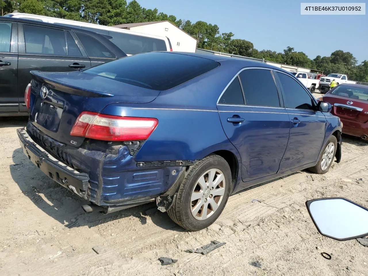 2007 Toyota Camry Ce VIN: 4T1BE46K37U010952 Lot: 68602884