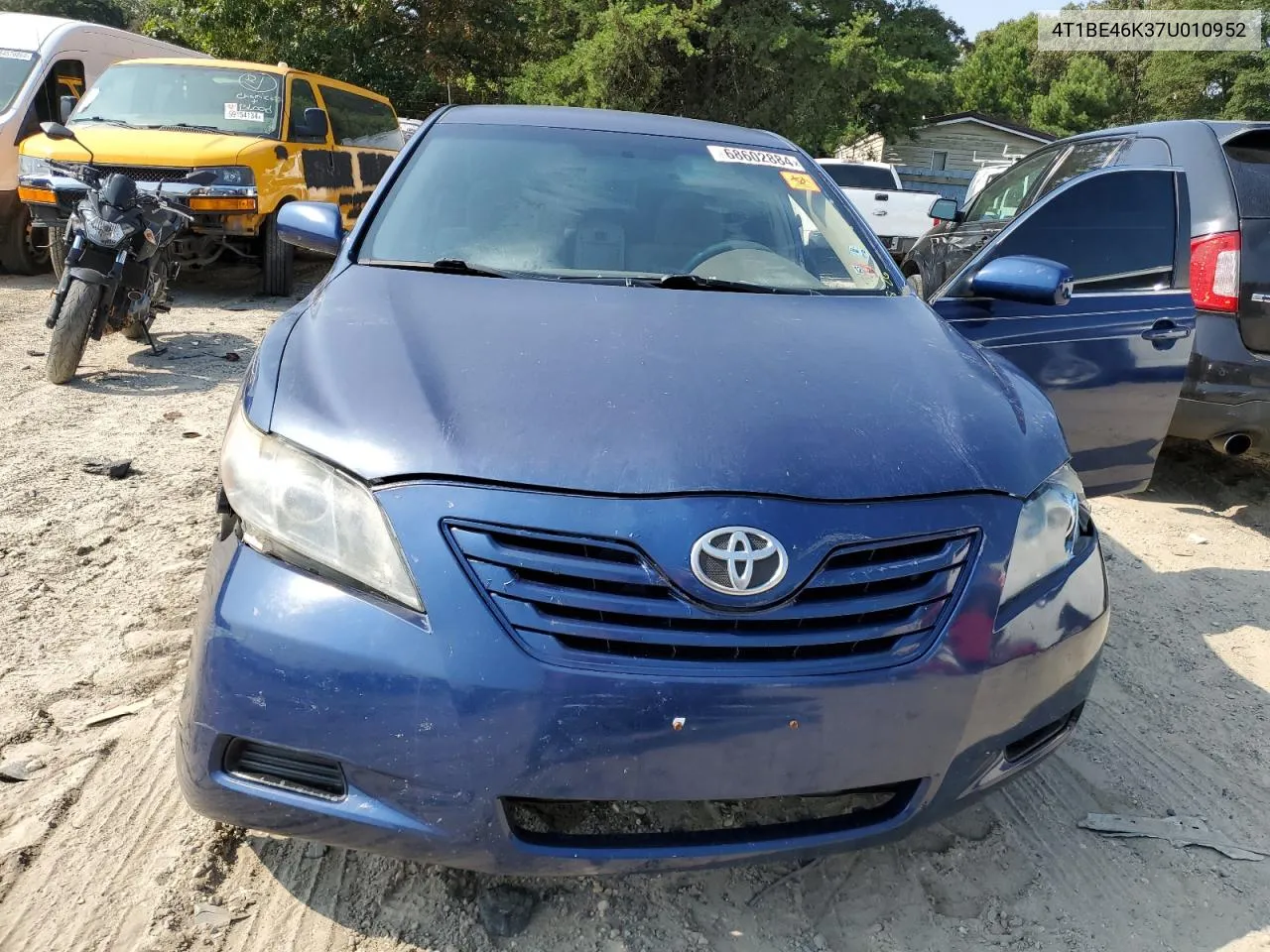 2007 Toyota Camry Ce VIN: 4T1BE46K37U010952 Lot: 68602884