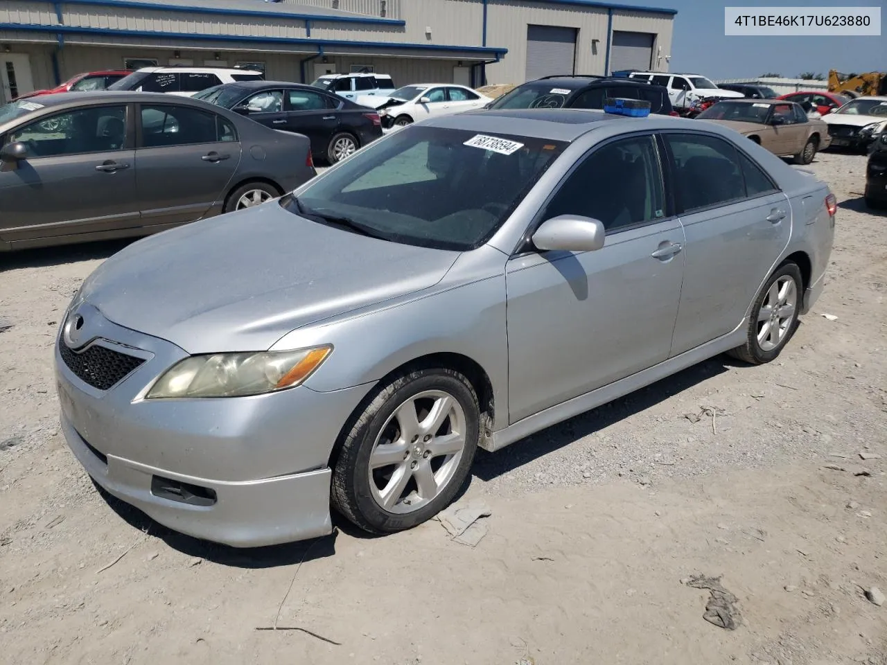 2007 Toyota Camry Ce VIN: 4T1BE46K17U623880 Lot: 68738594