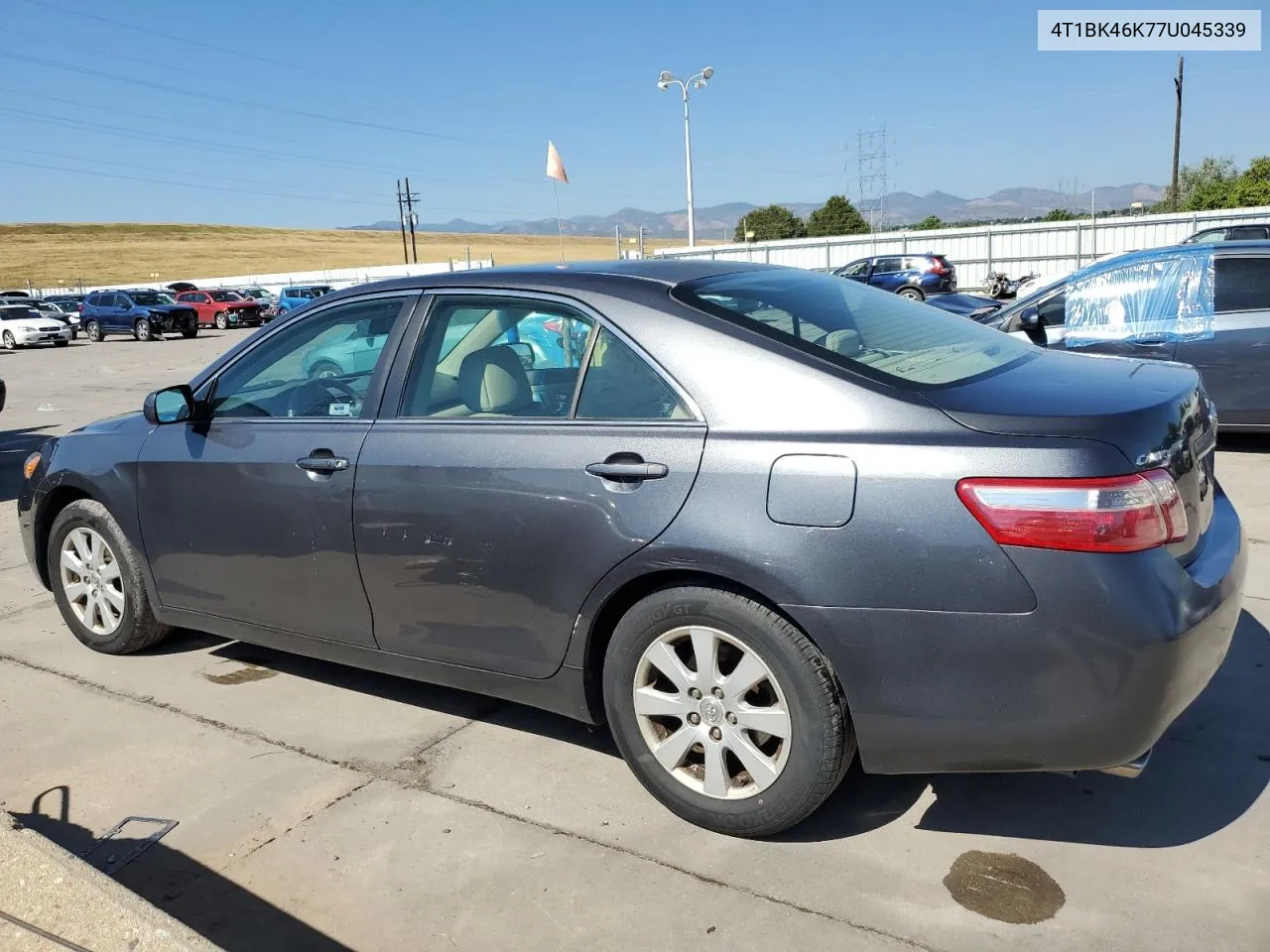 2007 Toyota Camry Le VIN: 4T1BK46K77U045339 Lot: 68763674