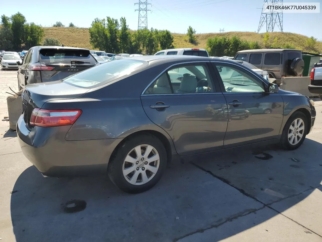 4T1BK46K77U045339 2007 Toyota Camry Le