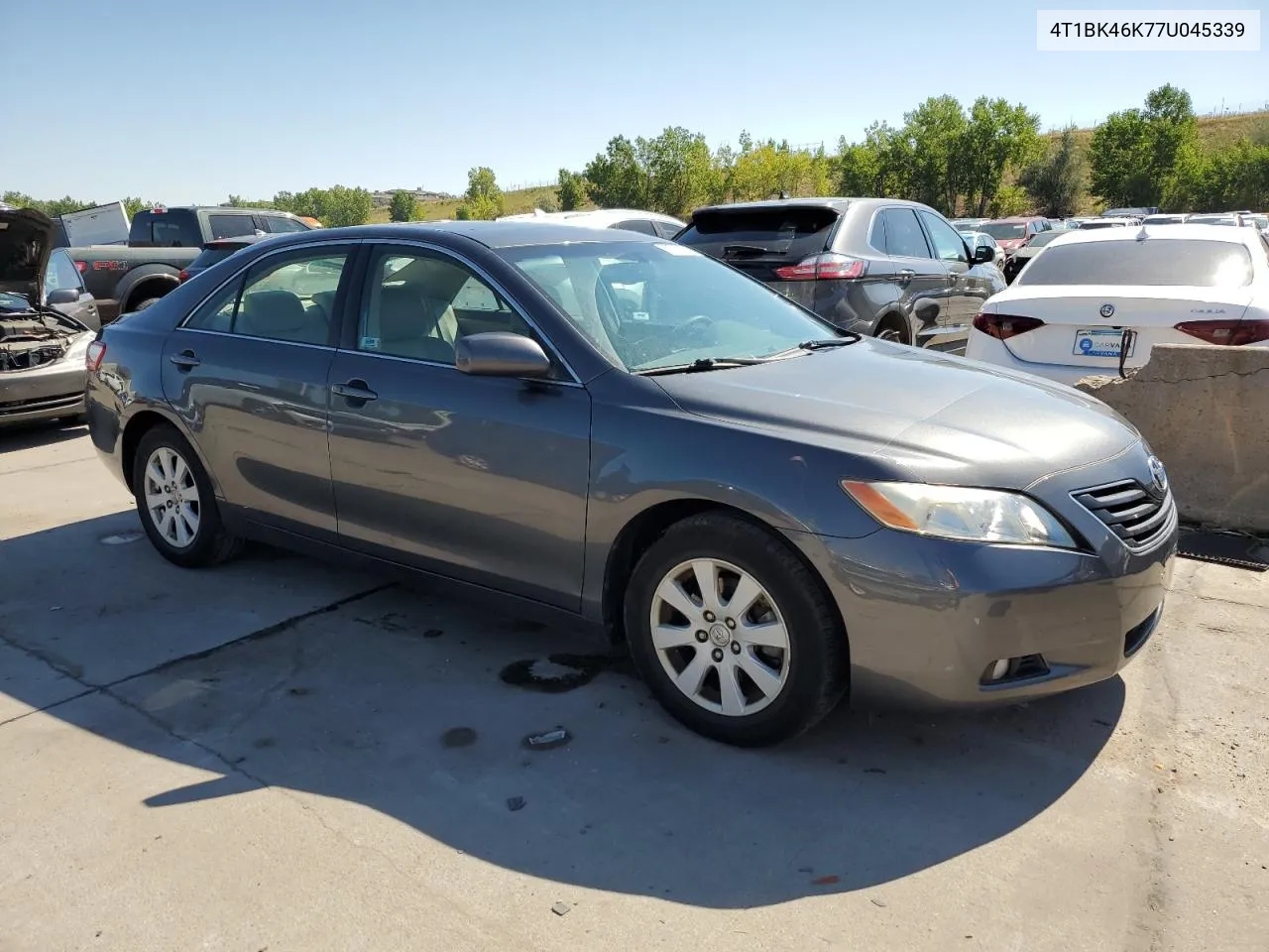 4T1BK46K77U045339 2007 Toyota Camry Le