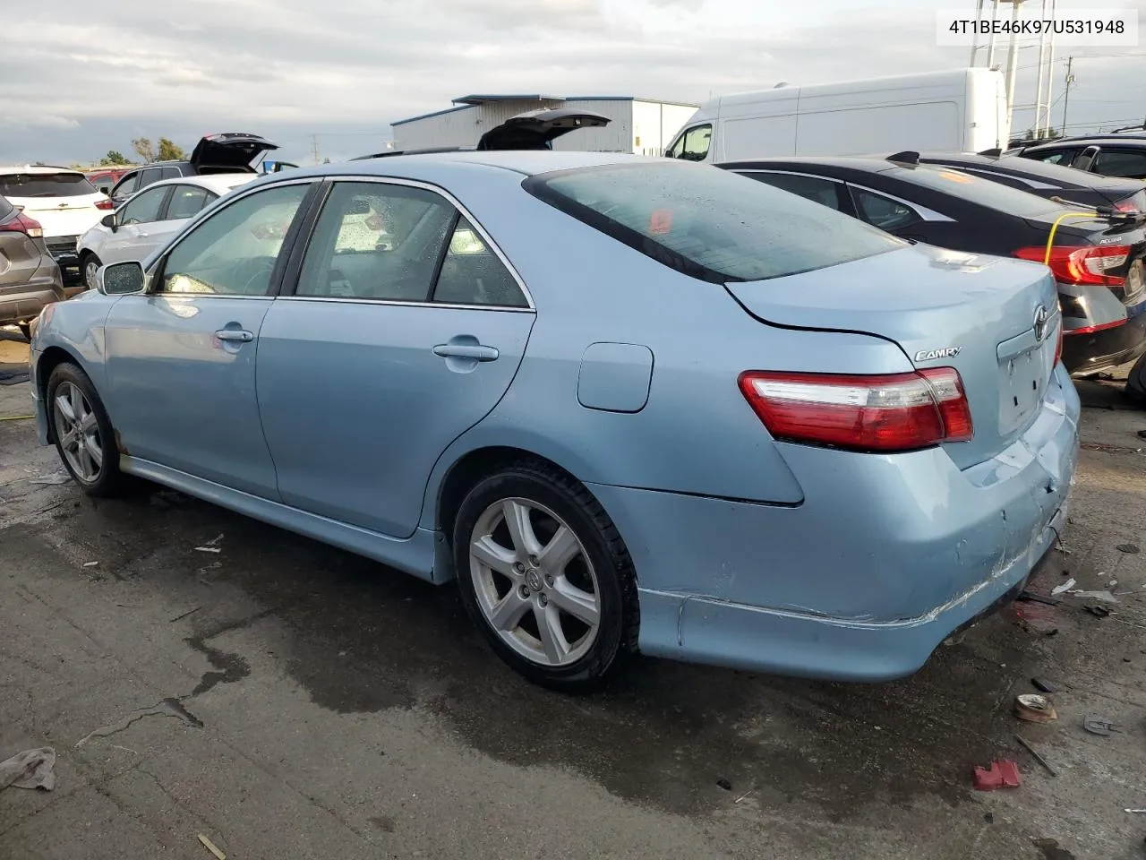 2007 Toyota Camry Ce VIN: 4T1BE46K97U531948 Lot: 68831954