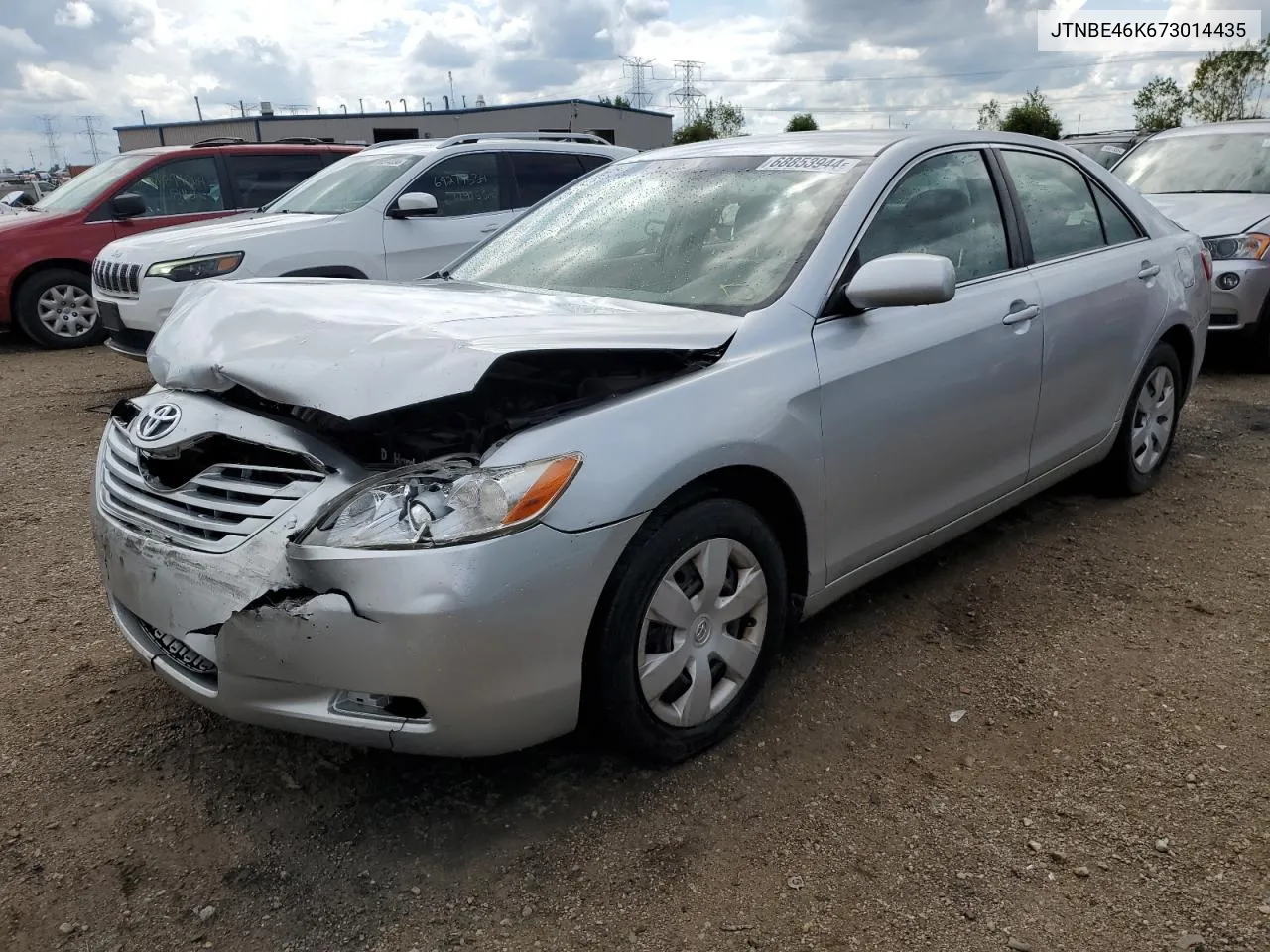 2007 Toyota Camry Ce VIN: JTNBE46K673014435 Lot: 68853944